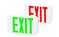 Thermoplastic Micro LED Exit Sign 